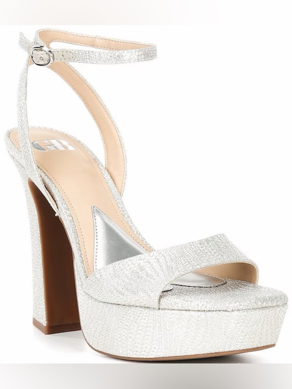GB Dream-Scape Glitter Platform Dress Sandals